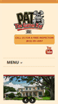 Mobile Screenshot of patthegutterrat.com